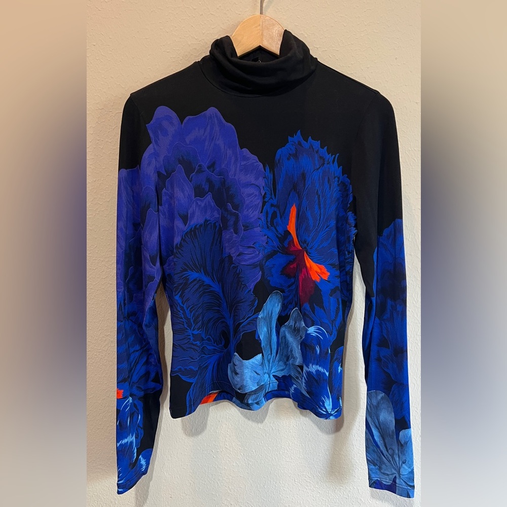 The Kit Turtleneck - Indigo Iris